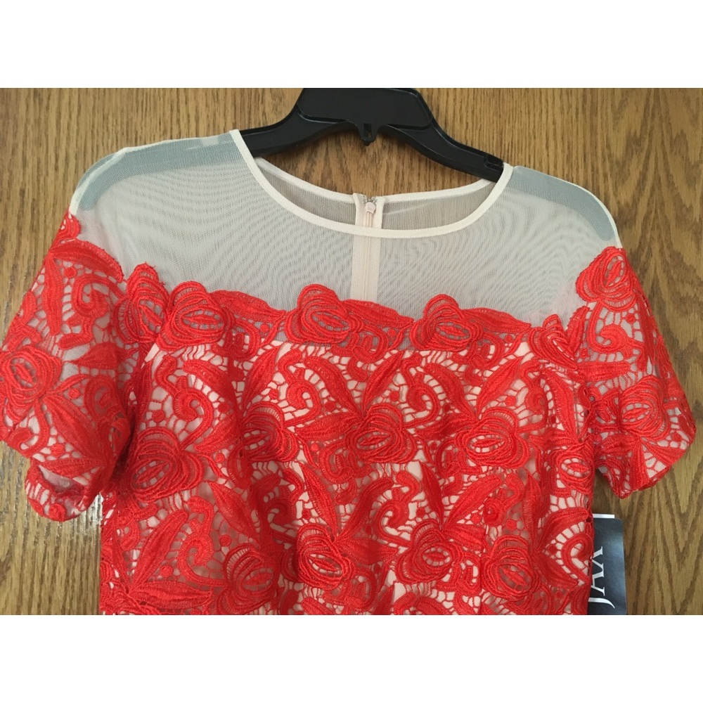 ModCloth vintage style red midi dress